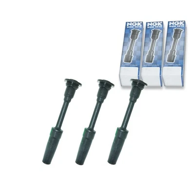 3 pcs NGK Ignition Coil Boot for 1996-1999 Nissan Maxima 3.0L V6 - Direct vy - Image 1 of 4