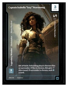 Maravillas de la Primera Existencia #9 Capitana Isabella "Izzy" Stormsong Mythic - Imagen 1 de 2