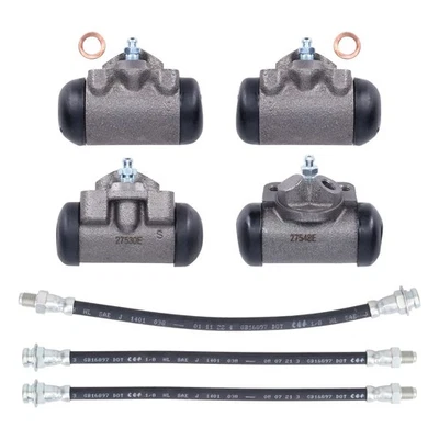 4 cilindros de roda e mangueiras de freio 1950-1955 Buick - NOVO 50 51 52 53 54 55 - Imagem 1 de 4