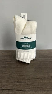 Northeast Outfitters Adult Hiking Socks 4 Pairs Size  Men’s 4-8 Women’s 5-10 - Picture 1 of 6