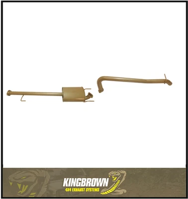 KING BROWN 2.5" CATBACK EXHAUST SYSTEM FITS TOYOTA HILUX GGN25R 4.0L V6 2005-201 - image 1 of 4