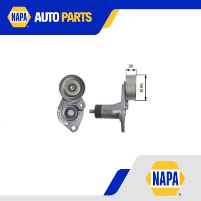 Tensor de correia auxiliar compatível com portas PEUGEOT 406 8B, 8C 3.0 96 a 04 unidades com nervuras em V novo - Imagem 1 de 4