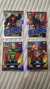Topps Chrome Marvel 2025 Anniversary And Icons Bundle - Picture 1 of 10