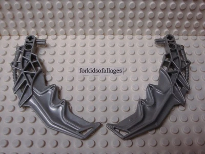 Lego Bionicle Barraki Carapar 8918 Arma: #57570 Doble Hoja Perla Plata x2 Foto 1 de 3