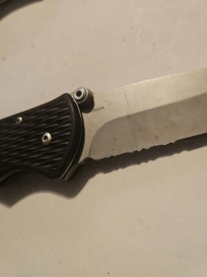 Gerber 1910622A Knife Plain Blade Folding Pocket Knife Black Handle – Great - Image 1 of 4