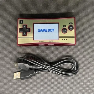 Nintendo Game Boy Edición Micro Famicom Rojo 20 Aniversario Nuevo JPN Usado - Imagen 1 de 9