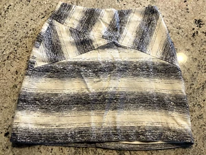 Hutch Damen weißer Freizeitrock S blau Jacquard - Bild 1 von 4