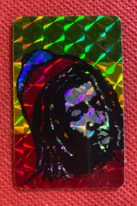 (G5) BOB MARLEY - STICKER STICKER PRISMATIC Vintage Music 5.2x3.3cm Jamaica - Picture 1 of 2