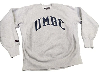 UMBC Retrievers Sudadera Grande Rosa Suéter Logo Polar Pullover Para Hombre 9F5 Foto 1 de 4