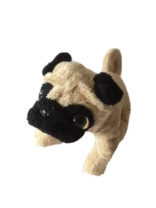 pug dog webkinz Preowned No Code Light Brown & Black - Picture 1 of 6