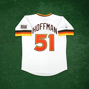 Trevor Hoffman 1984 San Diego Padres Home Cooperstown Throwback Men's Jersey - Picture 1 of 7
