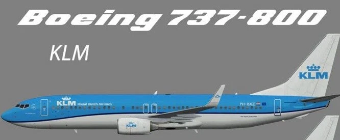 Big Planes Kits BPK7219 - 1:72 Boeing 737-800 Klm - Nuovo - Immagine 1 di 1