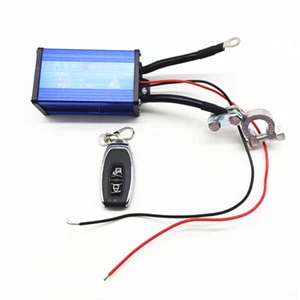 12V Car Battery Disconnect Single Remote Control Switch Kill Cut Off Isolator - Picture 1 of 16