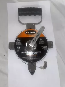 Keson SNR18100 100ft Double Nylon Coated Steel Tape - Picture 1 of 17