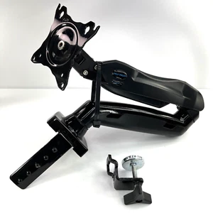 HUANUO Single Monitor Mount 13 to 32 In Adjustable Stand Vesa Mount with Clamp - Picture 1 of 17