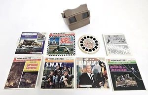 Vintage GAF View-Master Viewer With 28 Assorted Reels (Capt Kangaroo, etc.. ) - Picture 1 of 24