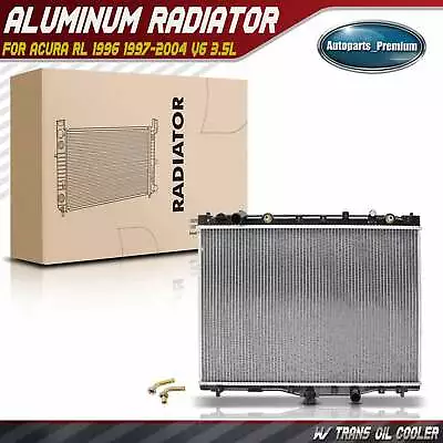 Radiador con enfriador de aceite para Acura RL 1996 1997 1998 1999-2004 V6 3,5 L automático Foto 1 de 4
