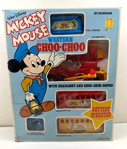 WALT DISNEY MICKEY MOUSE WESTERN CHOO CHOO. - Picture 1 of 6