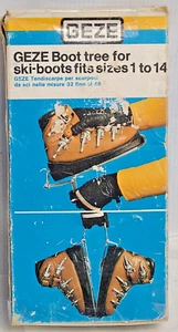 Vintage GEZE 450 Boot Tree For Sky-Boots Fits Sizes 1-14 Rare from Germany - Picture 1 of 9