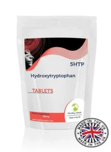 5-HTP 200 mg Semilla de Griffonia L-5-hidroxitriptófano Tabletas GB Píldoras - Imagen 1 de 15