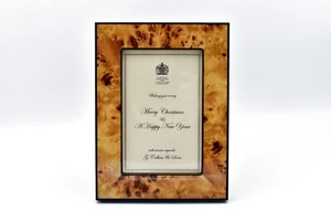 Burr Walnut Effect Photograph Frame G. Collins New & Unused - Picture 1 of 5