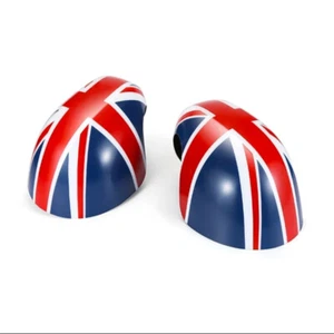 Side Wing Mirror Cover Stickers for MINI Cooper 2020-2022 F54-F60 Union Jack - Picture 1 of 11
