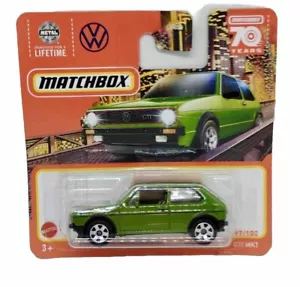 MATCHBOX 1976 VOLKSWAGEN GOLF GTI MK1 MATTEL 1:64 - Picture 1 of 4