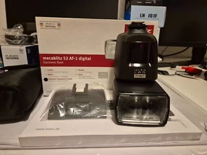 Mecablitz 52 AF-1 digital für Panasonic/Olympus/Leica - absolut neuwertig! - Bild 1 von 10