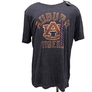 Champion Auburn Tigers Mens T Shirt Size 2X Gray NCAA Short Sleeve Authentic Tee - Picture 1 of 17