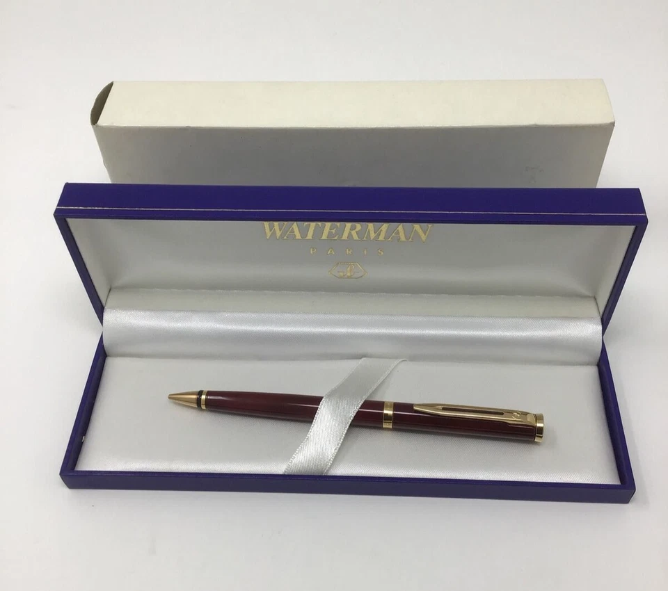 Lápiz Waterman Preface Thriller Red Gold Trim GT PCL Nuevo en Caja 32801 Nuevo de Lote Antiguo Foto 1 de 4