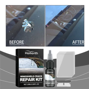 20ML Windshield Crack Repair Kit, Car Glass Glue Scratches Cracks Repair Liquid - Picture 1 of 12