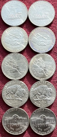 2004 & 2005 & 2006 WESTWARD JOURNEY 10 - COIN JEFFERSON NICKEL SET Cover