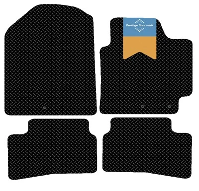 Fits Kia Stonic 2017 on Fully Tailored Waterproof Rubber Car Floor Mat - Image 1 of 4