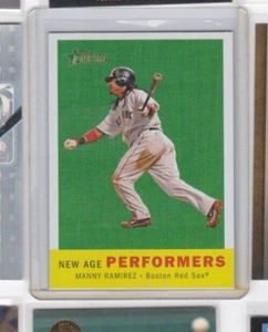 MANNY RAMIREZ 2008 TOPPS HERITAGE NEW AGE PERFORMERS INSERT CARD-SHIPS FREE - Picture 1 of 24