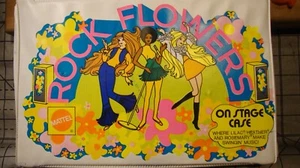 Vtg 1970 Rock Flowers Doll Case , Clothes boots doll is MEGO vintage - Picture 1 of 17