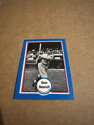 1976 Shakey's Pizza #119 Dave Bancroft New York Giants NMT MINT HOF MLB Regional - Image 1 of 2