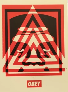 OBEY GIANT SHEPARD FAIREY Sticker Banksy/Faile/Pantone/Denial/Chevrier/D*face - Picture 1 of 1