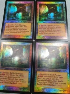 FABLED PASSAGE Retroshifted *FOIL* x 4 ENG - PROMO MTG 2021 playset - Picture 1 of 1