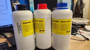 SAM INK eco solvent Ink for Mutoh Valuejet 1614 Magenta/Magenta, Cyan, Black - Picture 1 of 1