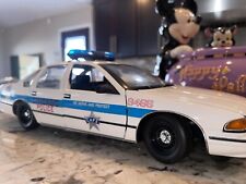 UT Models 1996 Chevrolet Caprice 1/18 Diecast Car Chicago Police White Patrol