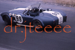 1964 BRIDGEHAMPTON 500 Ed Leslie SHELBY COBRA - 35mm Racing Slide