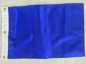 FANTASTICO!!! BANDIERA DA GOLF BLU OVERSIZE 18 per 25 POLLICI con occhielli - Foto 1 di 2