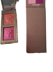 Patrick Ta Major Dimension Eye Illusion Eyeshadow Duo I’m With Her New - Picture 1 of 2