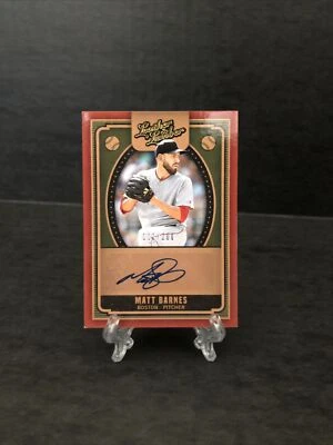 2019 PANINI LEATHER & LUMBER AUTO SP MATT BARNES RED SOX RARE 🔥🔥 - Image 1 of 3
