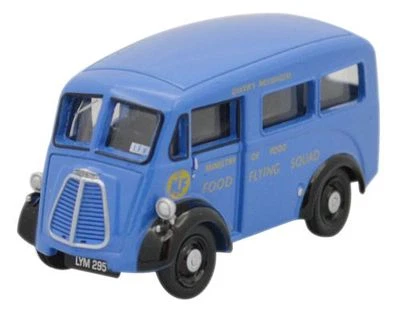 Oxford 76MJ002 Morris J Van Ministero Del Cibo Blu Scala 1/76 00 Gauge T48 Post - Immagine 1 di 4