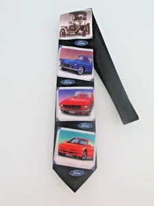History of Ford Cars (Neu ohne Etikett) Herrenkrawatte - Bild 1 von 5