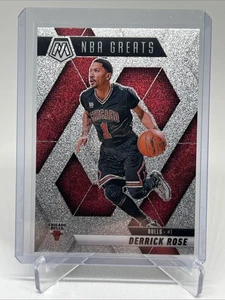 2024-25 Panini Mosaic NBA Greats Derrick Rose Silver Glitter SSP Bulls - Picture 1 of 2