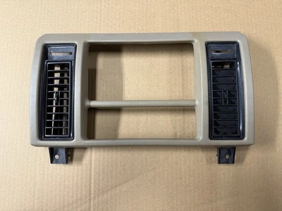 93-96 Cadillac Fleetwood Radio Bisel Borde Radio Bisel Borde Gris Foto 1 de 4