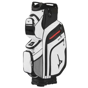 Mizuno BR-D4C Cart Golf Bag White/Black - Picture 1 of 2
