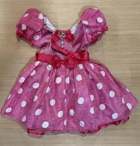 Disney Vestido Princesa Minnie Mouse Halloween Disfraz Hacer Creer - Imagen 1 de 3